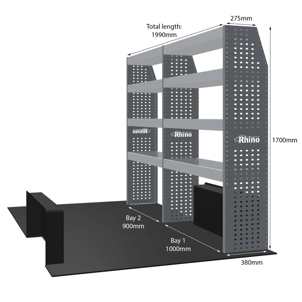 Rhino Van Racking Vauxhall Movano 2010-2021 - Image 13