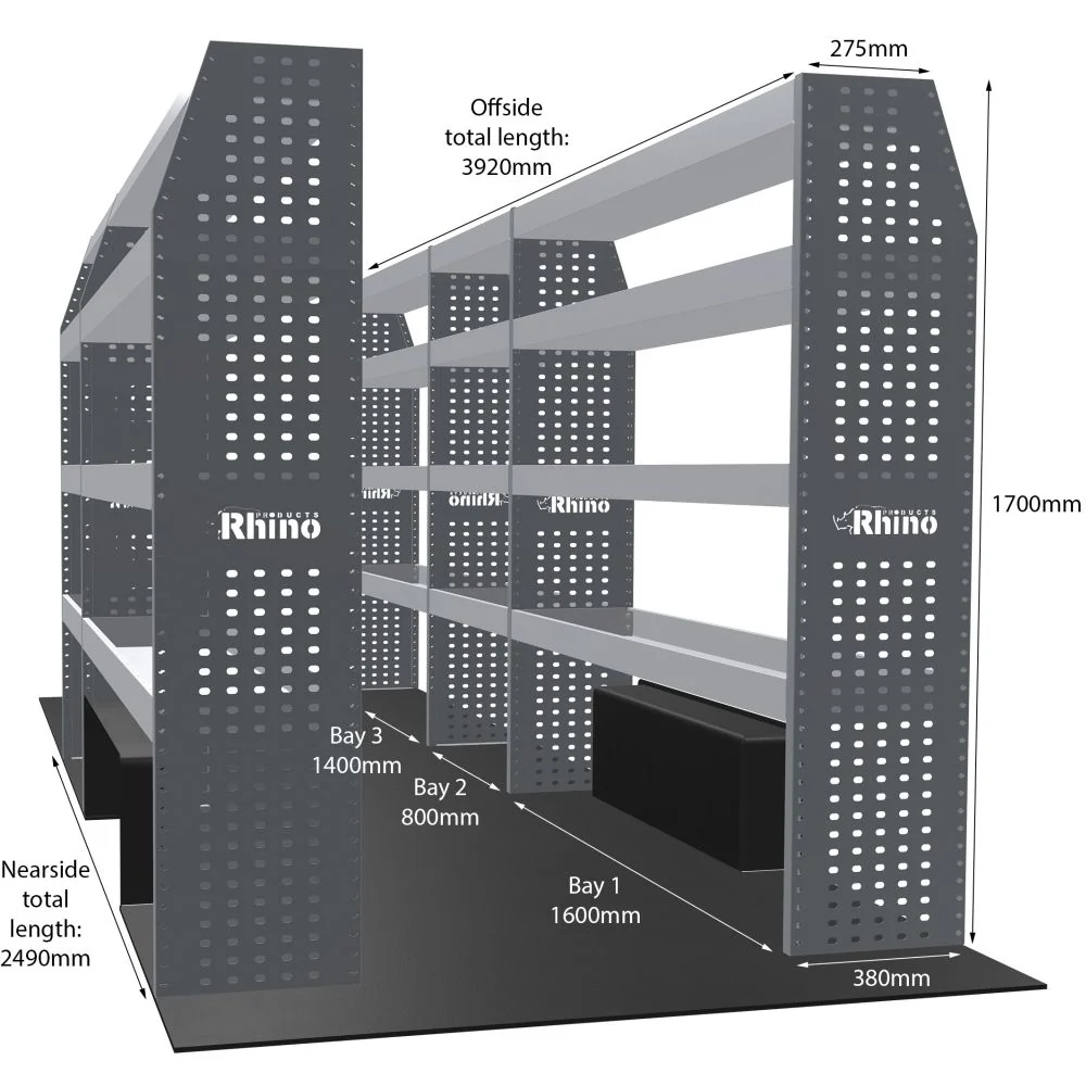 Rhino Van Racking Volkswagen Crafter 2006-2017 - Image 33