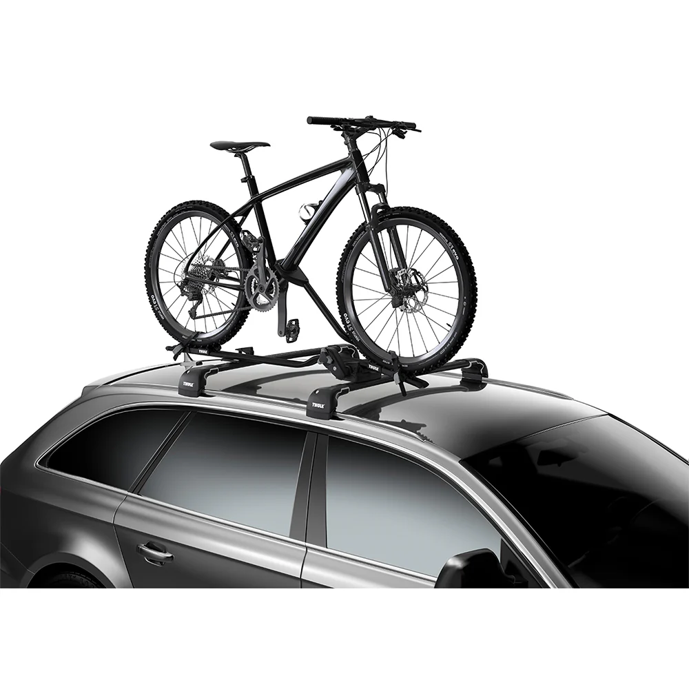 THULE ProRide 598 Black Roof-Mounted Upright Bike Carrier - Image 3