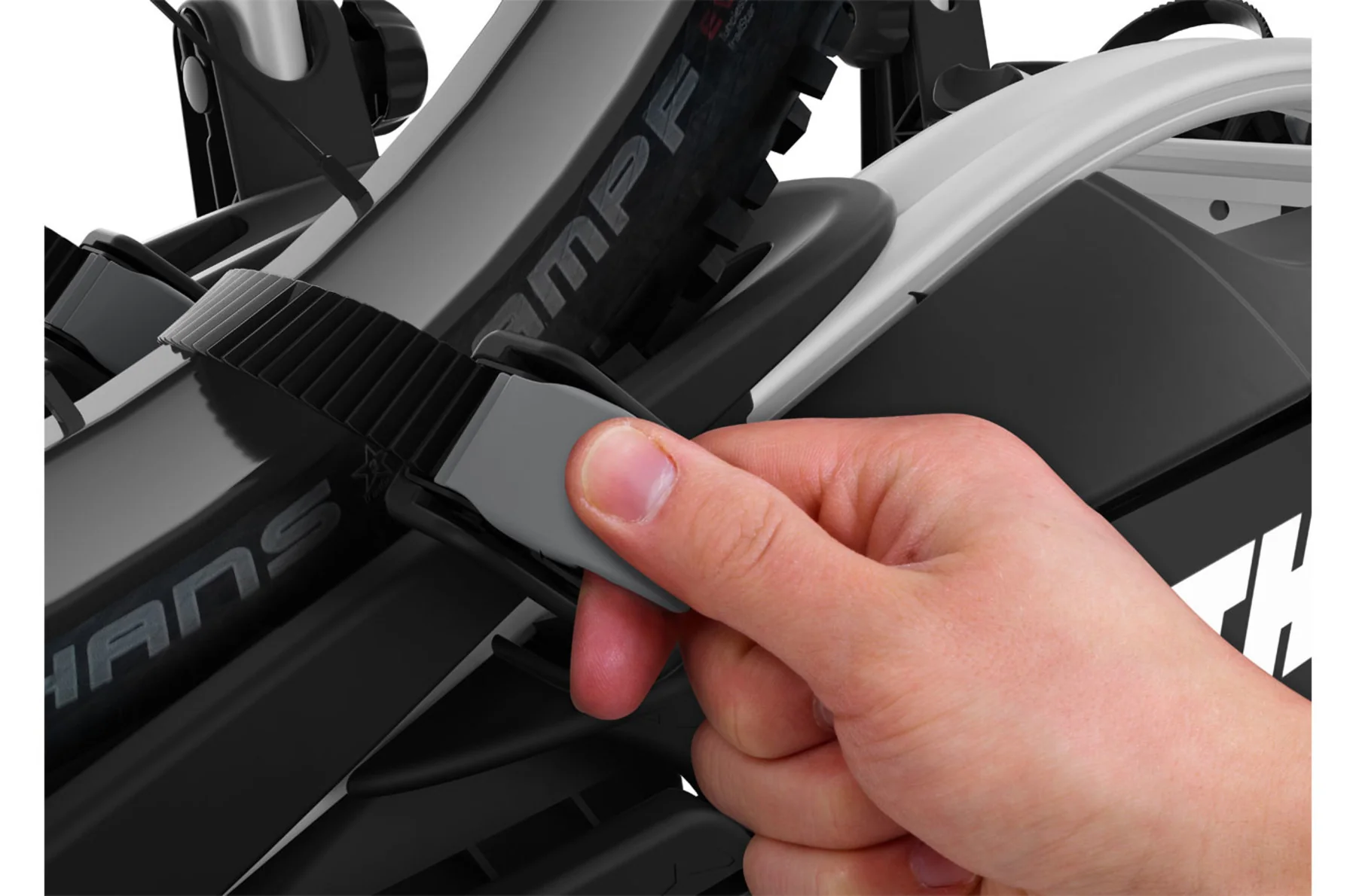 THULE VeloCompact 924 2 Bike Cycle Carrier - 13 Pin Model - Image 4